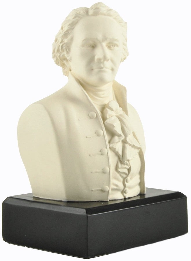 JFSM INC. Alexander Hamilton Founding Father Historical Bust Collectible Memorabilia - Great Americans Collection White - Image 5